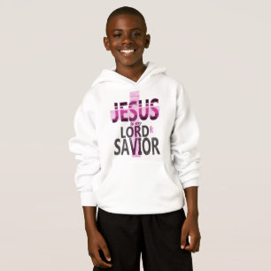 Jesus är min Lord och frälsarebarnHoodie Tröja