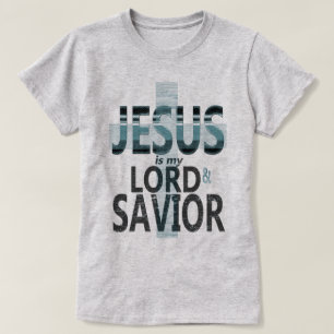Jesus är min Lord och frälsarekvinna T-tröja Tee