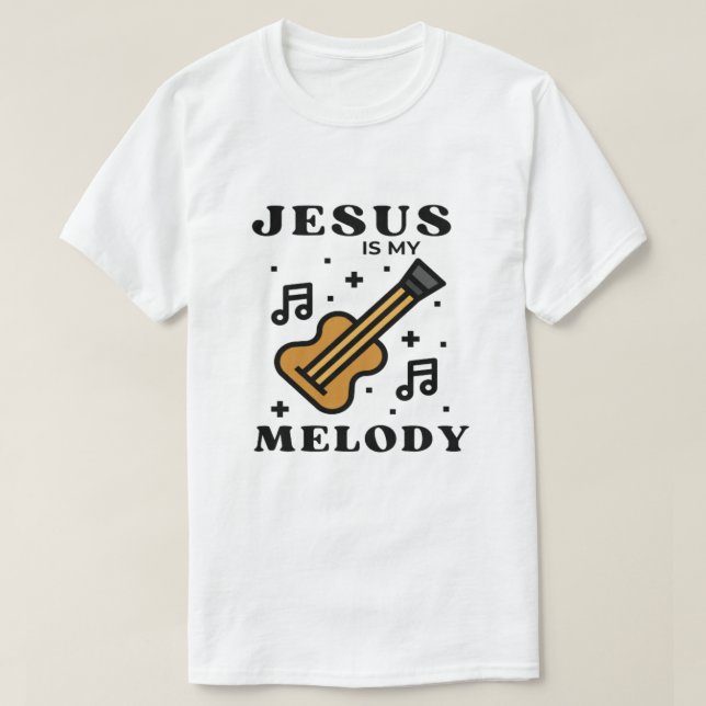 Jesus är min Melody T-Shirt (Design framsida)