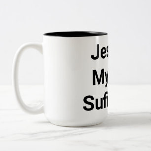 Jesus är min mogna sufiälskare Hankamer Artjunkhau Två-Tonad Mugg
