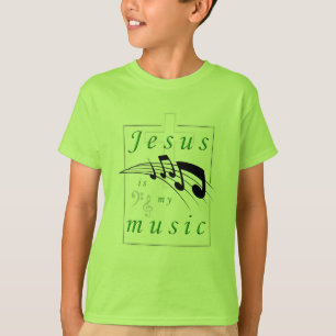 Jesus är min Music Christian T Shirt