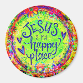 Jesus är min Religiösa för inspiritivitet i Lyckli Magnet