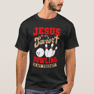 Jesus är min sajt-Bowling min terapeutisk kristen T Shirt