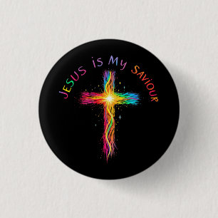 Jesus är min savior ett faithar påminnelse om Kärl Knapp