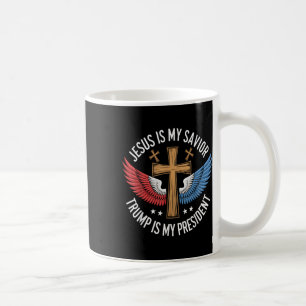 Jesus är min själ är min president 2024 kaffemugg