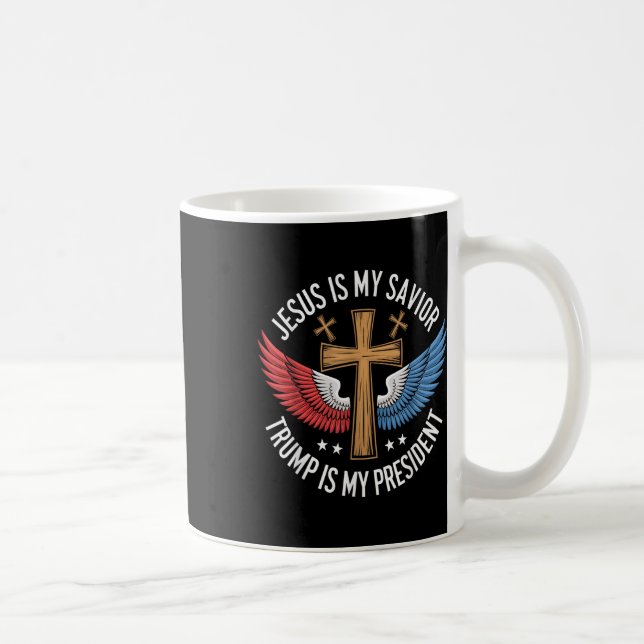 Jesus är min själ är min president 2024 kaffemugg (Höger)