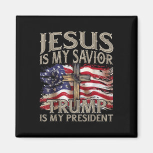 Jesus är min själ är min president 2024 magnet