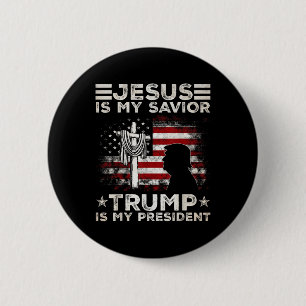Jesus är min själ, är min president 2024 USA Knapp
