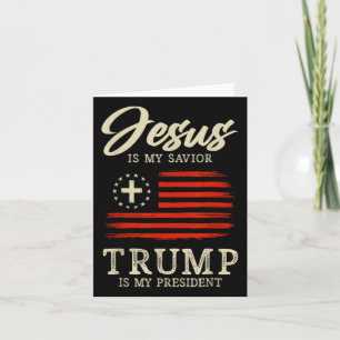 Jesus är min själ, är min president 2024 USA Kort