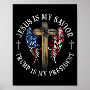 Jesus är min själ, är min president 2024 USA Poster