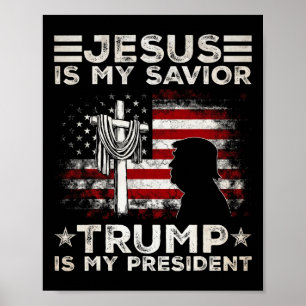 Jesus är min själ, är min president 2024 USA Poster