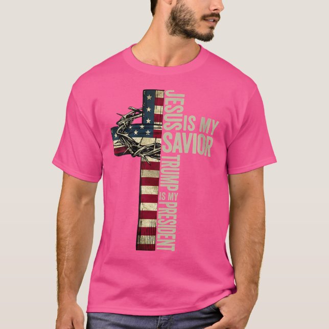 Jesus är min själ.. är min president jag röstade f t shirt (Framsida)