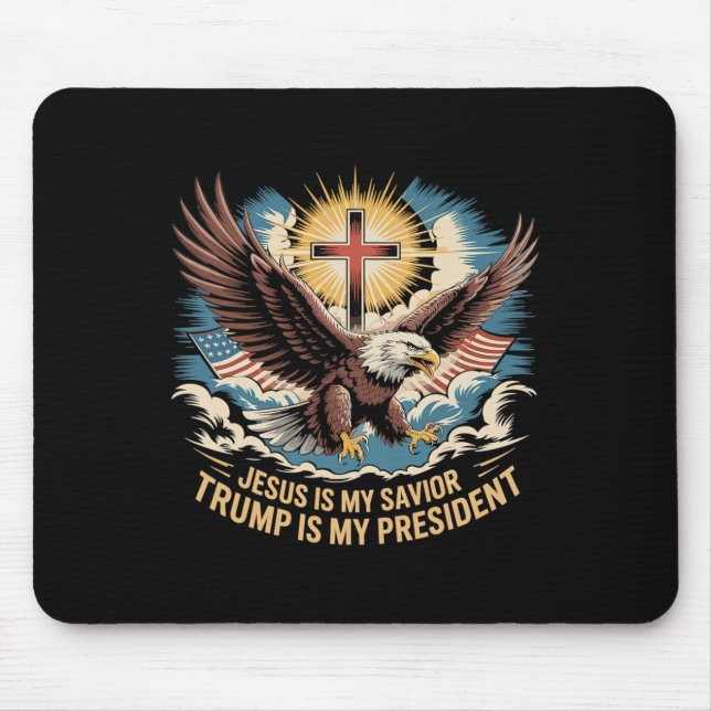 Jesus är min själ, är min president.. musmatta (Framsidan)