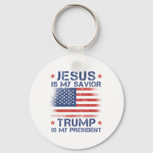 Jesus är min själ, är min president Retro oss? Nyckelring