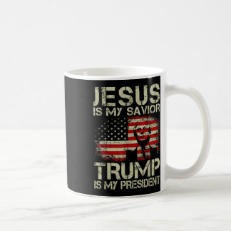 Jesus är min själ, är min president Trump 2 Kaffemugg