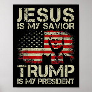 Jesus är min själ, är min president Trump 2 Poster