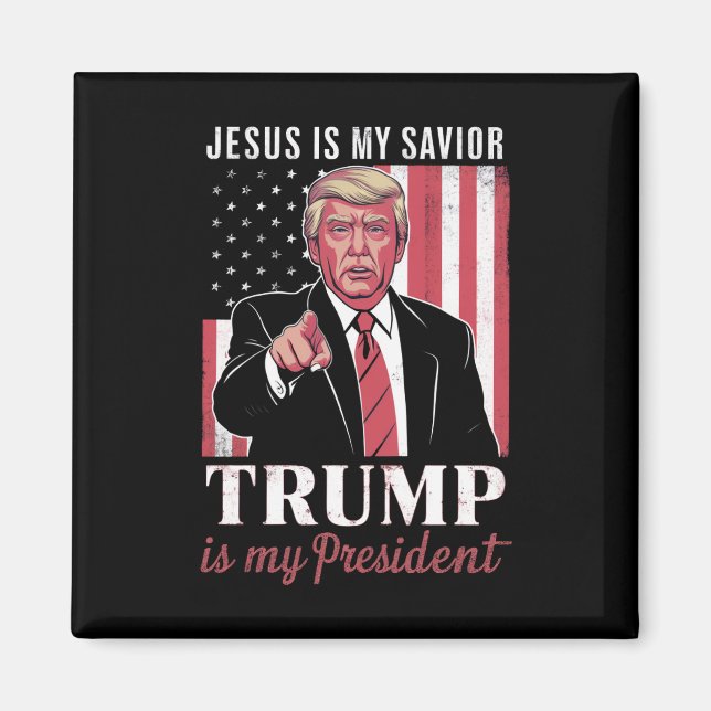 Jesus är min själ, är mitt presidentval? magnet (Framsidan)