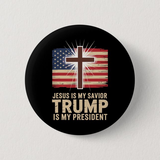 Jesus är min själ, min politiska president knapp (Framsida)