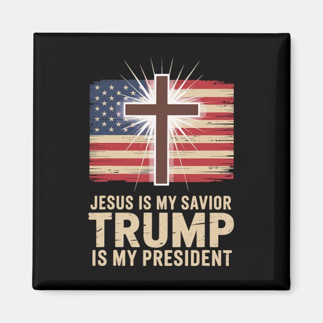 Jesus är min själ, min politiska president magnet (Framsidan)