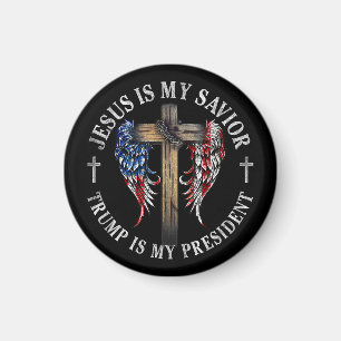Jesus är min själ, min president 2024 USA Magnet
