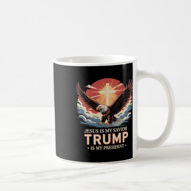 Jesus är min själ, min president är biblisk kaffemugg (Höger)