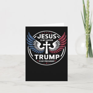 Jesus är min själ, min president - Patriot Kort