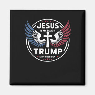 Jesus är min själ, min president - Patriot Magnet