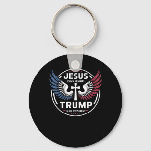 Jesus är min själ, min president - Patriot Nyckelring