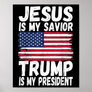 Jesus är min själ, min president _ Republi Poster