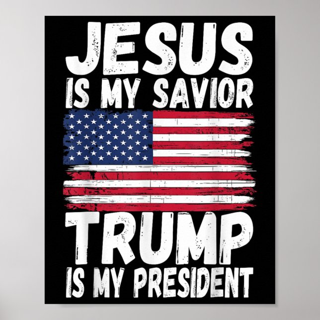 Jesus är min själ, min president _ Republi Poster (Framsidan)