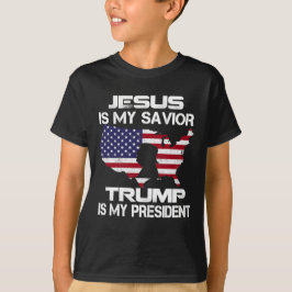 Jesus är min själ - min president röstar 2024 t shirt