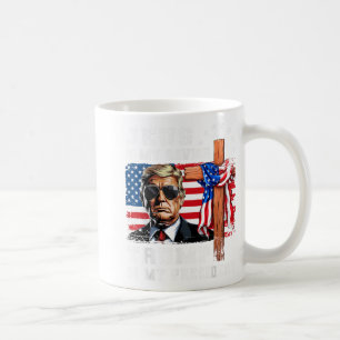 Jesus är min själ, min president USA flagga? Kaffemugg