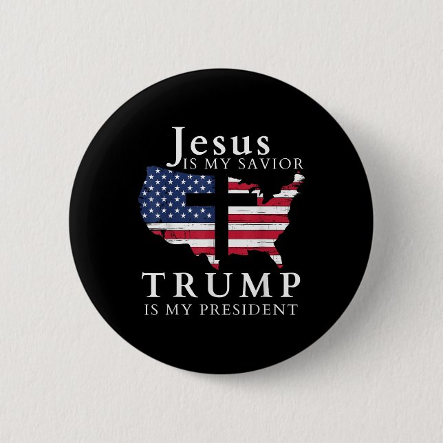 Jesus är min själ, min president, USA Knapp (Framsida)