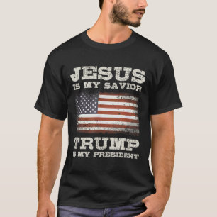 Jesus är min själ, Trump är min president T Shirt