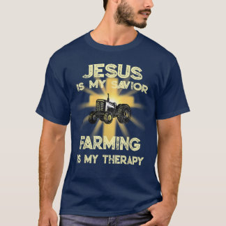 Jesus är min sjöräddningsuppfödning är min terapeu t shirt
