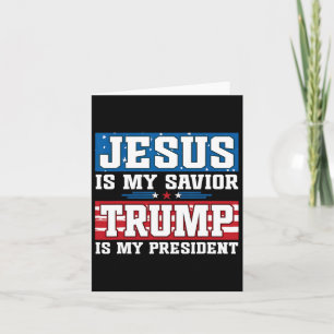 Jesus är min sjungande trump är min president Trum Kort