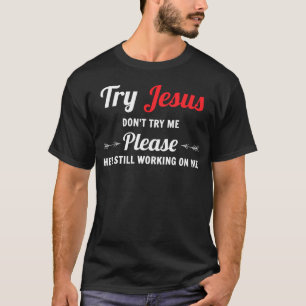 Jesus är min Sten och det är så jag rotar Jesus Ch T Shirt