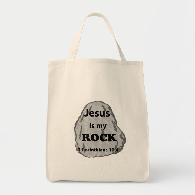 Jesus är min Sten Tygkasse (Framsidan)