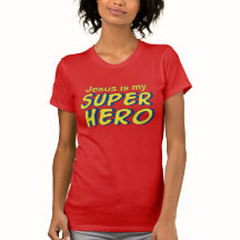 JESUS är min SUPERHEROt-skjorta