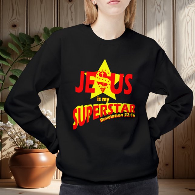 Jesus är min superstjärna, bibelvers t shirt (Skapare uppladdad)