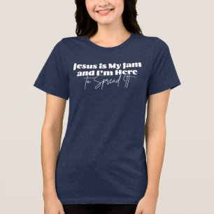 Jesus är min Sylt - den kristna tron T Shirt
