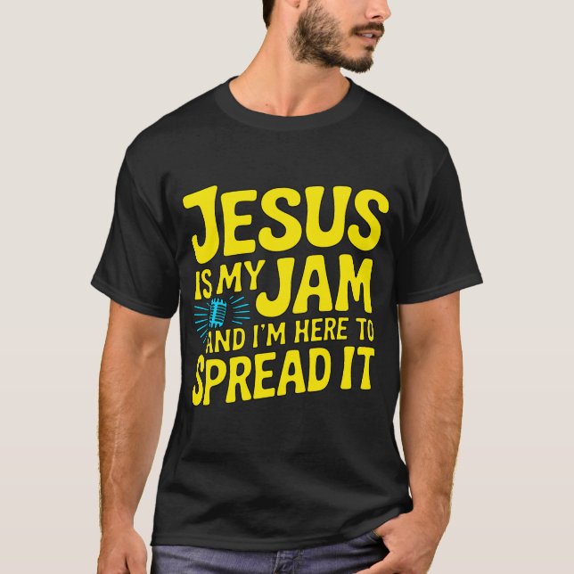 Jesus är min Sylt-unge kristen T Shirt (Framsida)