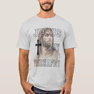 Jesus är min terapiske klassiska T-shirt
