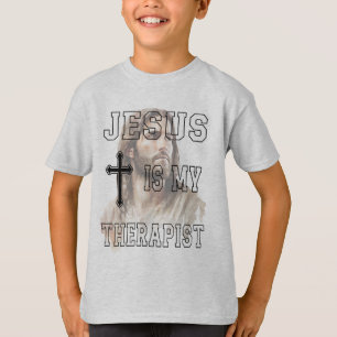 Jesus är min terapiske klassiska T-shirt