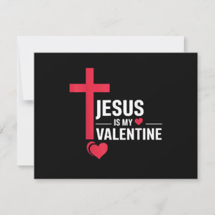 Jesus är min valentin inbjudningar