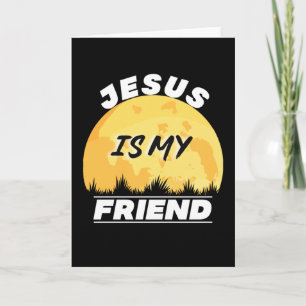 Jesus är min vänliga bibelcitat kort