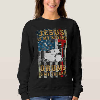 Jesus är mina savior-drummer är min terapeutiska d t shirt