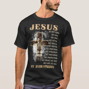 Jesus är mitt allt som min gudshervakt C T Shirt