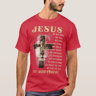 Jesus är mitt allt som min gudshervakt C T Shirt