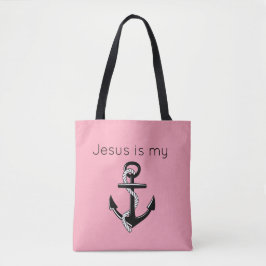 Jesus är mitt ankare tygkasse